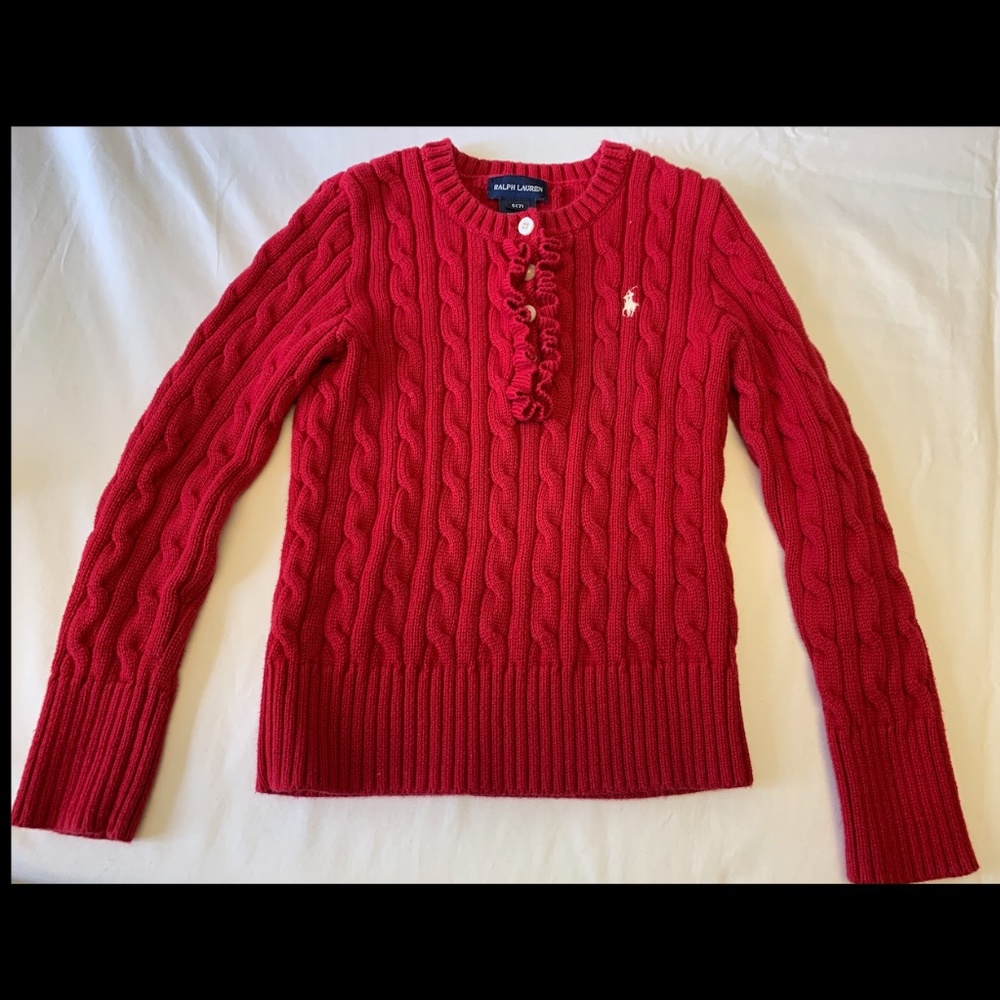 Ralph Lauren Red Sweater